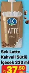 SEK LATTE KAHVELİ SÜTLÜ İÇECEK 330 ML